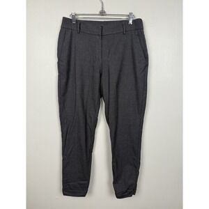 Eileen Fisher‎ Wool Silk Blend Black Pants Women's Size 6 Career Workwear